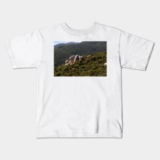 Rock Outcrop Mt Oberon Kids T-Shirt